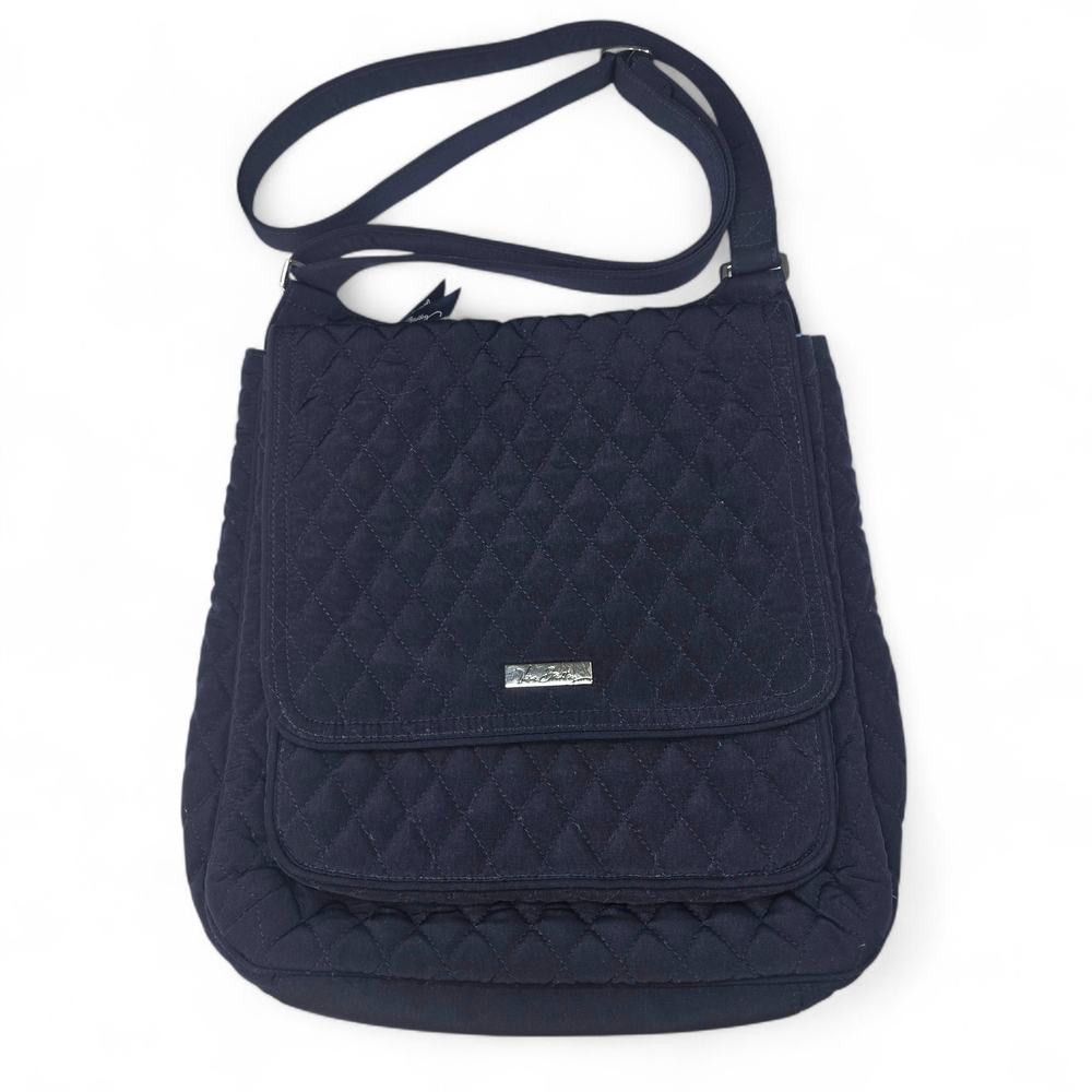 Vera Bradley Iconic Quilted Messenger Crossbody‎ Bag